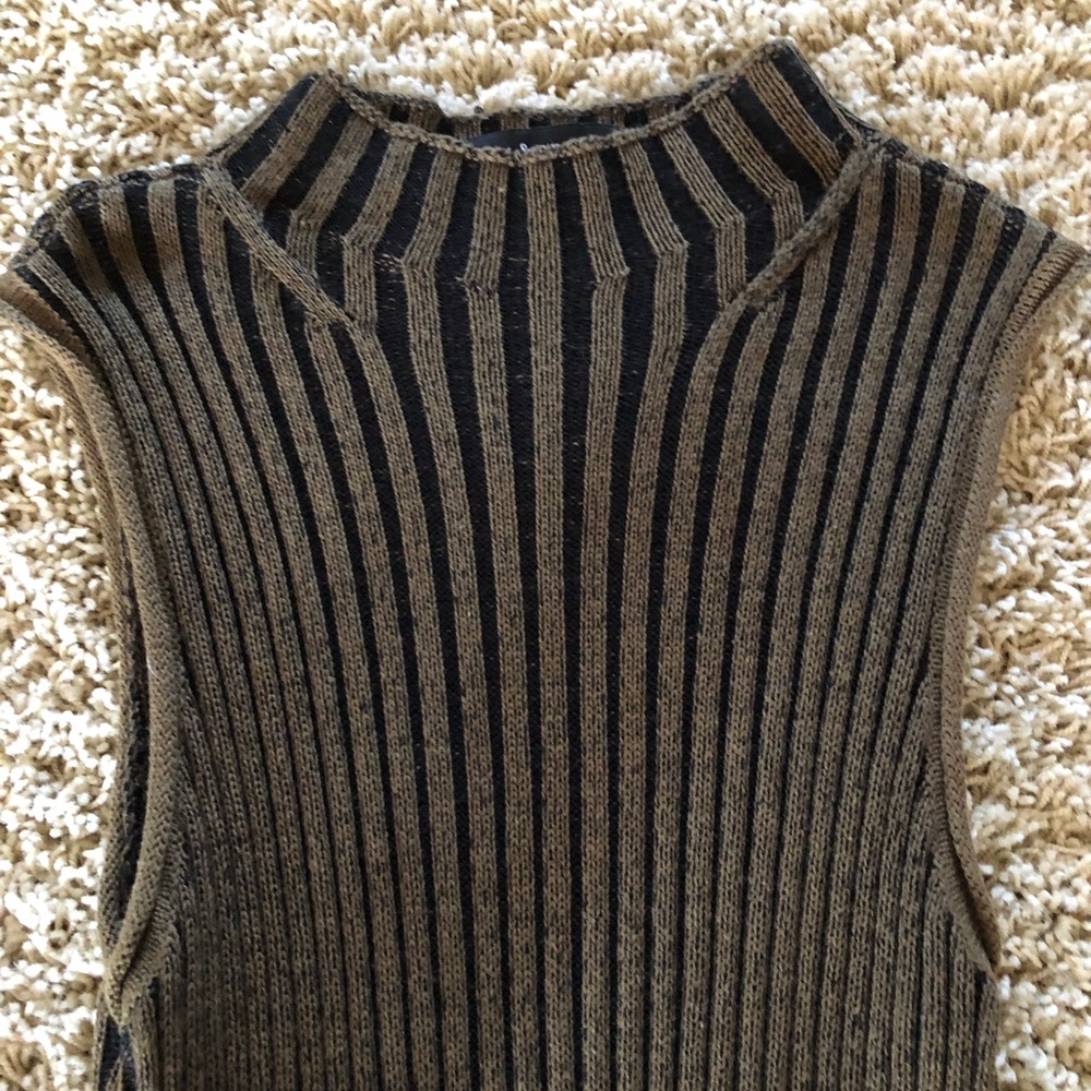 Rock & Republic Ribbed Tunic Sweater Top - Picture 6 of 8
